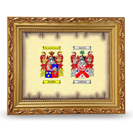 Anniversary Framed - Gold