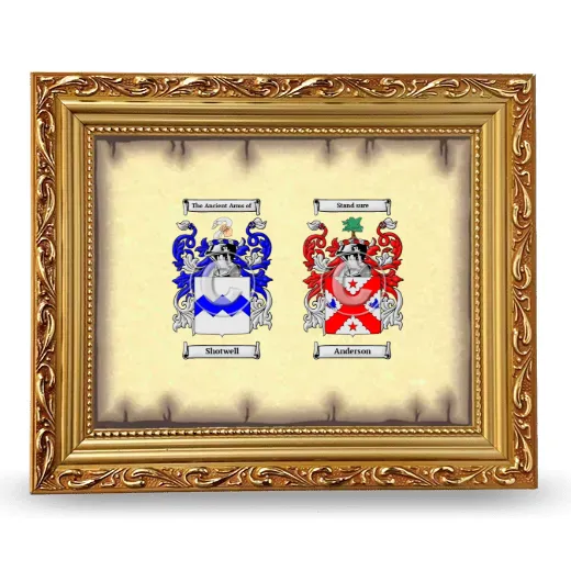 Anniversary Framed - Gold