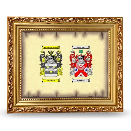 Anniversary Framed - Gold