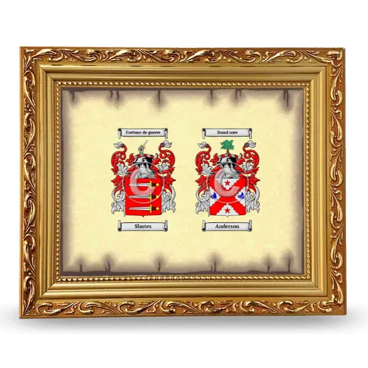 Anniversary Framed - Gold