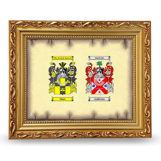 Anniversary Framed - Gold