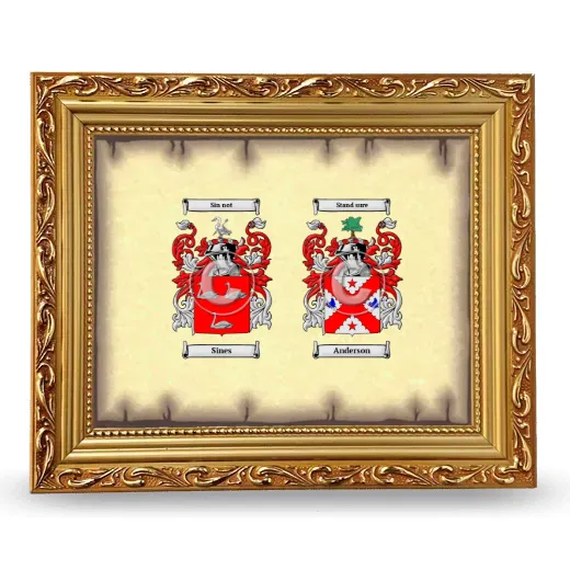 Anniversary Framed - Gold