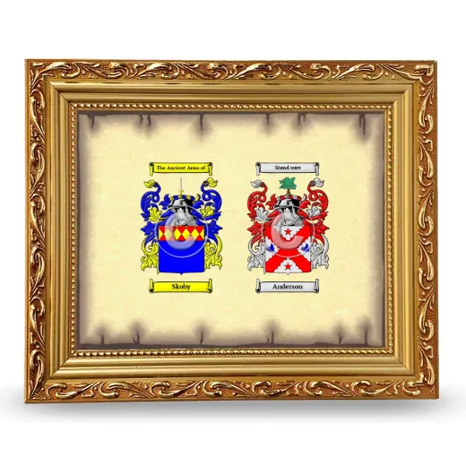 Anniversary Framed - Gold