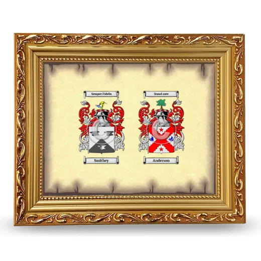 Anniversary Framed - Gold