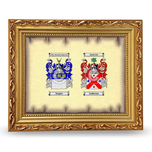 Anniversary Framed - Gold