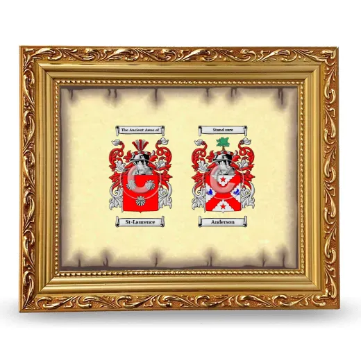Anniversary Framed - Gold
