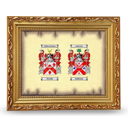 Anniversary Framed - Gold