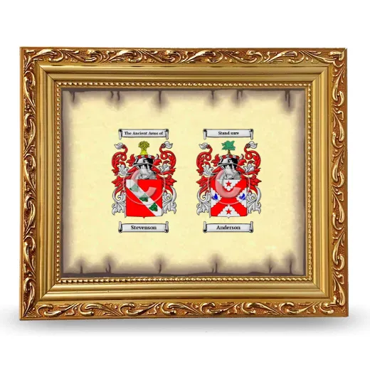 Anniversary Framed - Gold