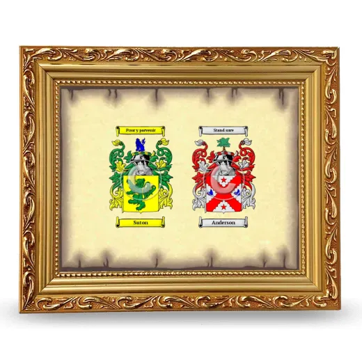 Anniversary Framed - Gold