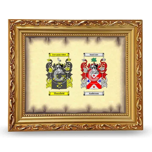 Anniversary Framed - Gold