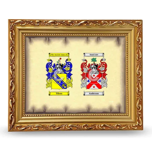 Anniversary Framed - Gold