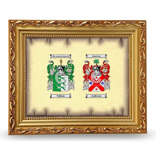 Anniversary Framed - Gold