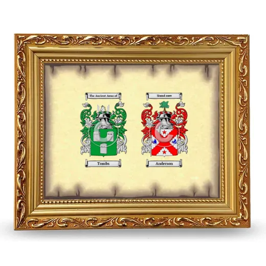 Anniversary Framed - Gold