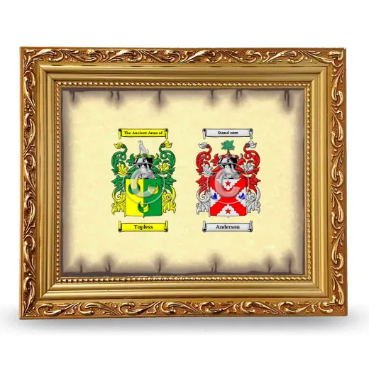 Anniversary Framed - Gold