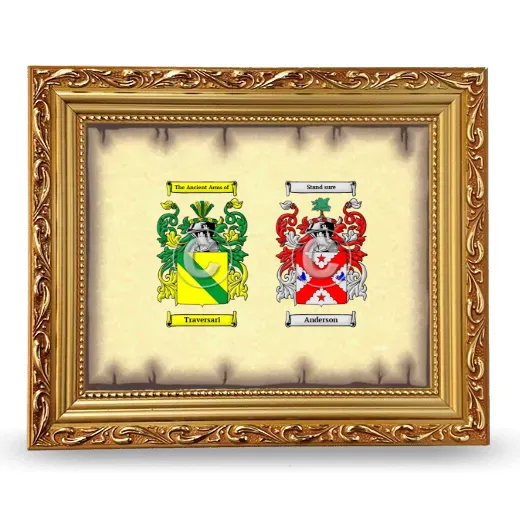 Anniversary Framed - Gold