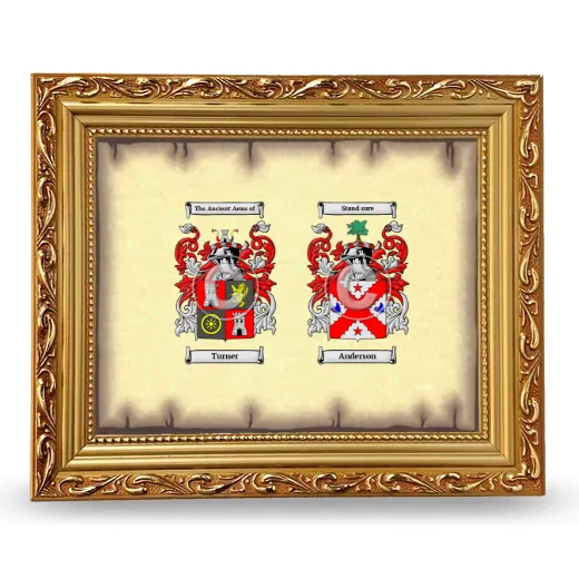 Anniversary Framed - Gold