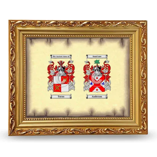 Anniversary Framed - Gold