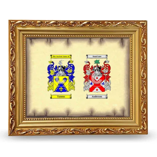 Anniversary Framed - Gold