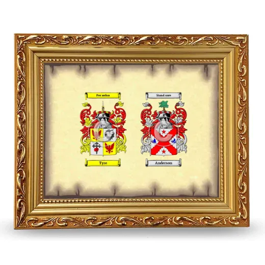 Anniversary Framed - Gold