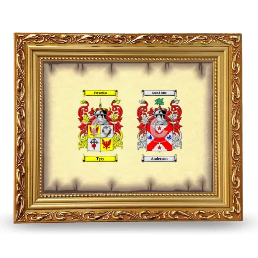 Anniversary Framed - Gold