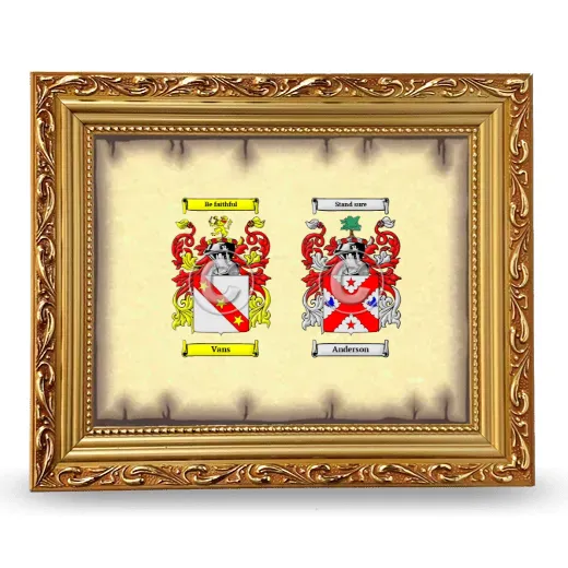 Anniversary Framed - Gold