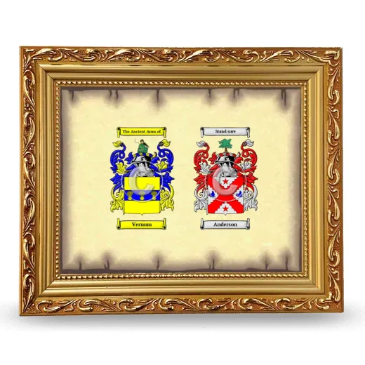 Anniversary Framed - Gold