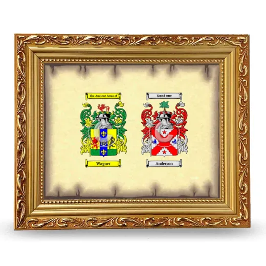 Anniversary Framed - Gold