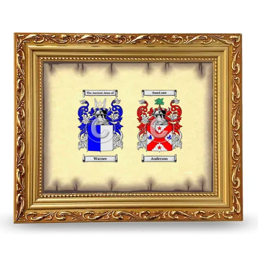 Anniversary Framed - Gold