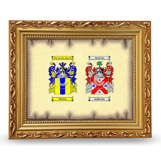 Anniversary Framed - Gold