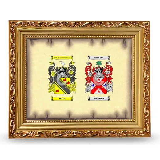 Anniversary Framed - Gold