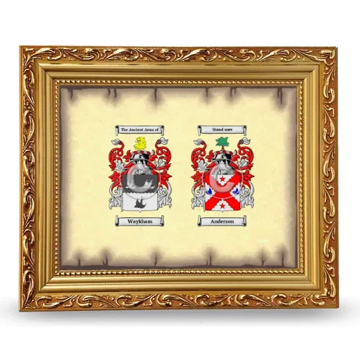 Anniversary Framed - Gold