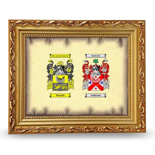 Anniversary Framed - Gold