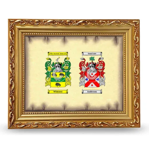 Anniversary Framed - Gold