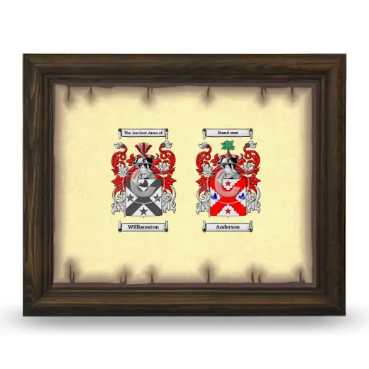 Anniversary Framed - Brown