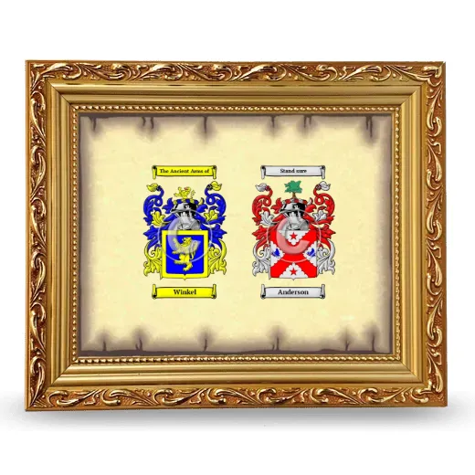 Anniversary Framed - Gold