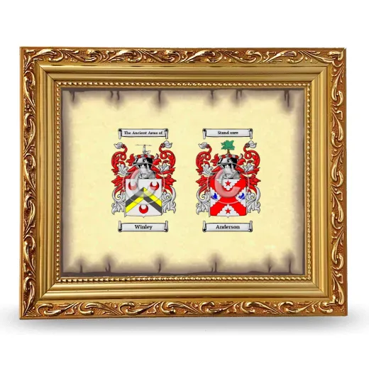 Anniversary Framed - Gold