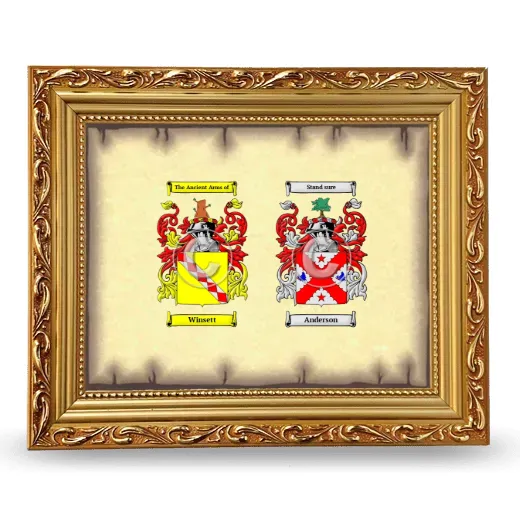 Anniversary Framed - Gold