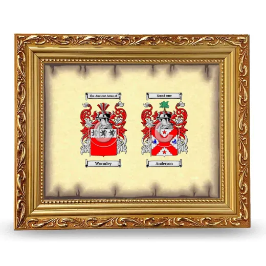 Anniversary Framed - Gold