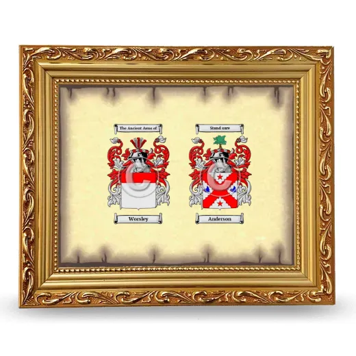 Anniversary Framed - Gold