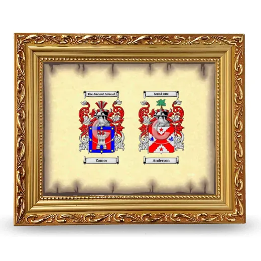 Anniversary Framed - Gold