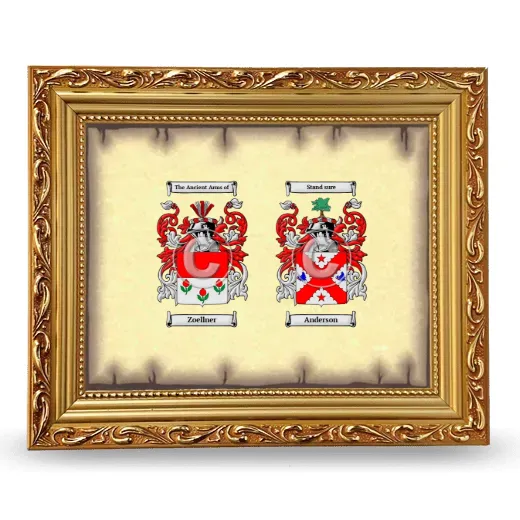 Anniversary Framed - Gold