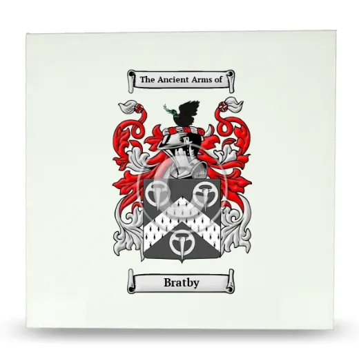 Bratby Large Ceramic Tile with Coat of Arms