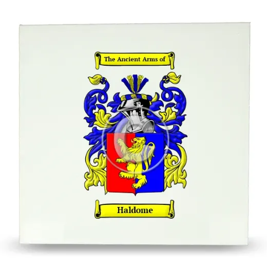Haldome Large Ceramic Tile with Coat of Arms