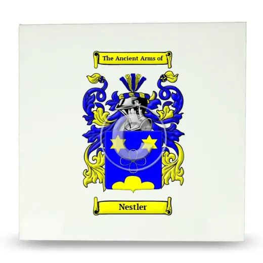 Nestler Large Ceramic Tile with Coat of Arms