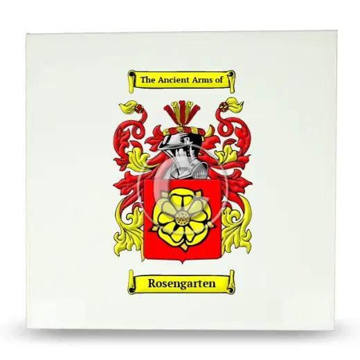 Rosengarten Large Ceramic Tile with Coat of Arms