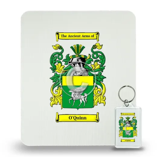 O'Quinn Mouse Pad and Keychain Combo Package