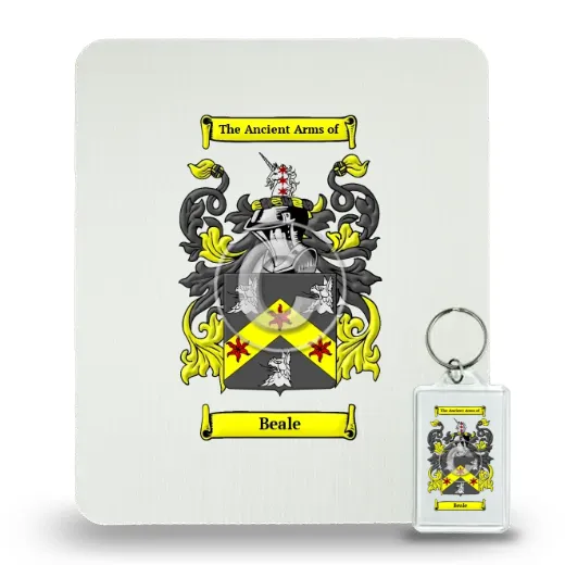 Beale Mouse Pad and Keychain Combo Package