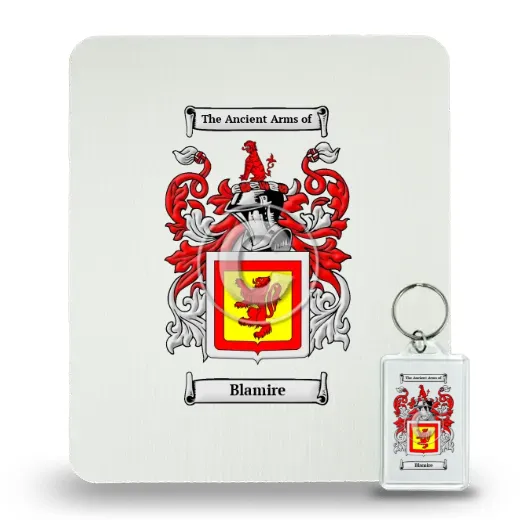 Blamire Mouse Pad and Keychain Combo Package