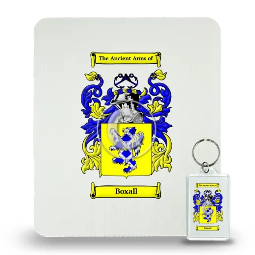 Boxall Mouse Pad and Keychain Combo Package
