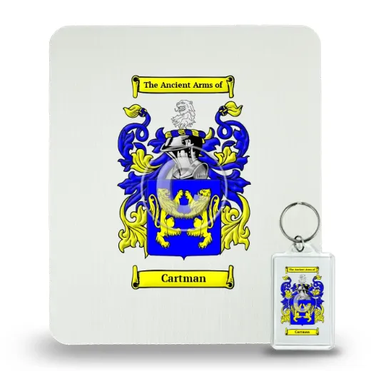Cartman Mouse Pad and Keychain Combo Package